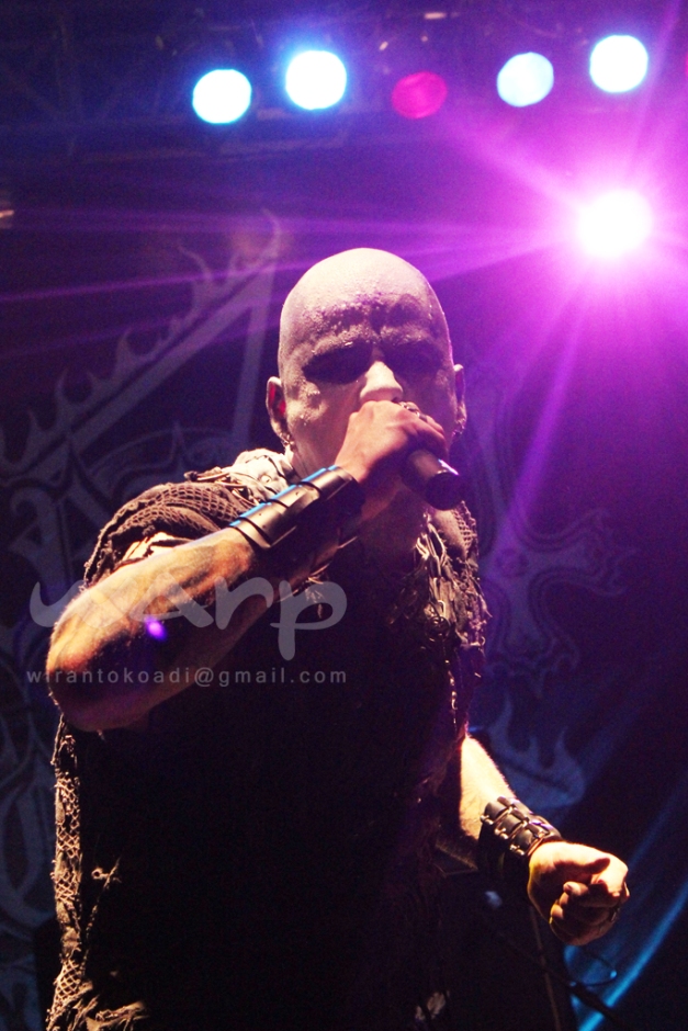 Dark Funeral Satanic War Tour 2012